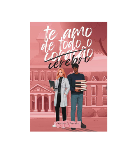 Te amo de todo o coração cérebro